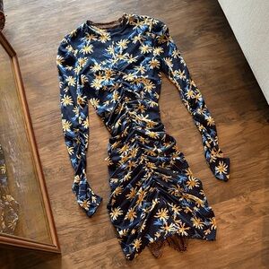 Reversible Diane Von Furstenberg Long Sleeve Dress